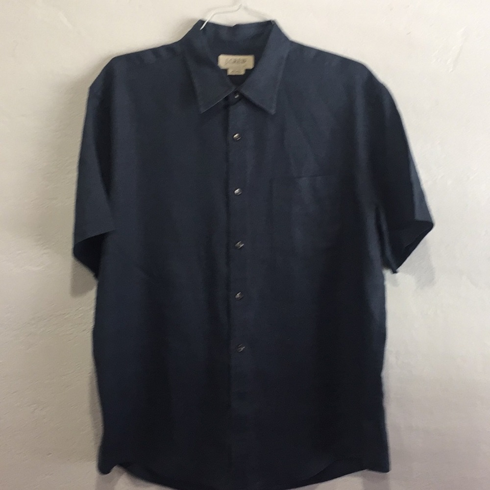 JCrew Men’s Short sleeve linen shirt
